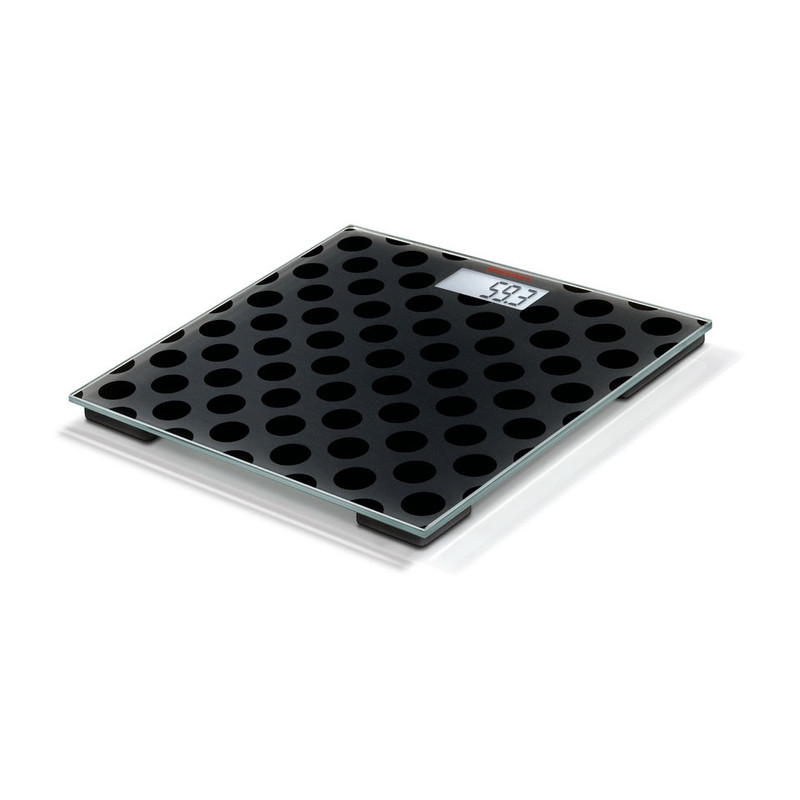 Soehnle personenweegschaal Maya black edition - stippen