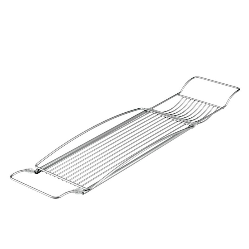 Metaltex - Onda uitklapbaar badrek - 67/88x17 - polytherm