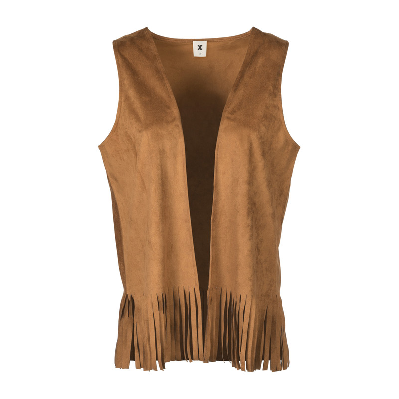 Gilet - bruin - maat L/XL