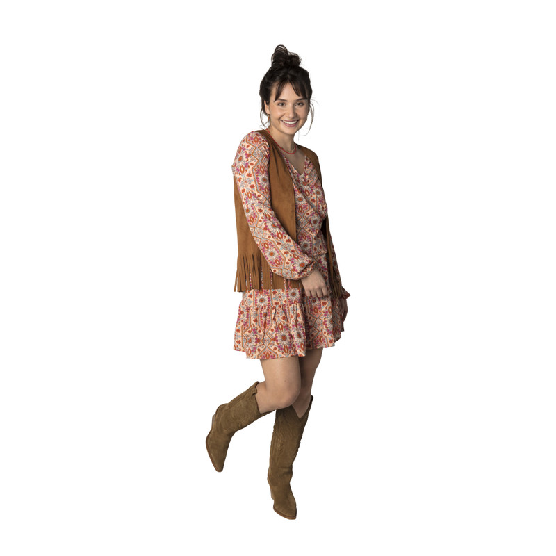 Gilet - bruin - maat L/XL