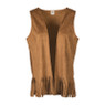 Gilet - bruin - maat L/XL