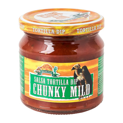 Tortilla dip - chunky mild - 190 gram