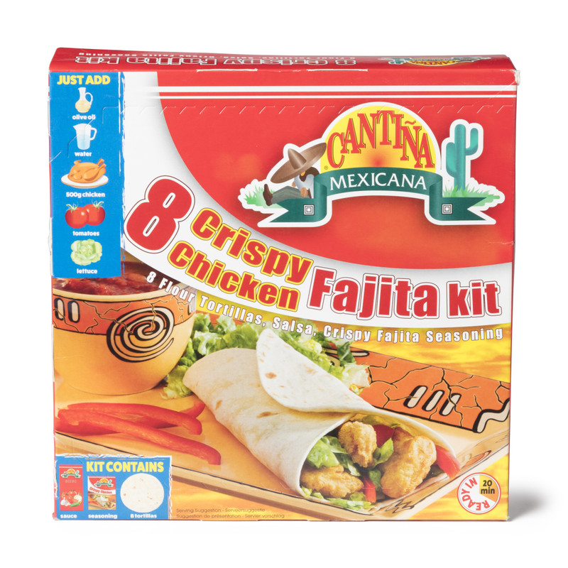 Fajita kit - crispy chicken