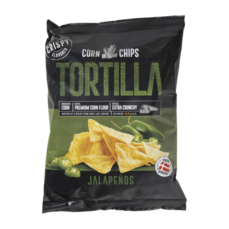 Tortilla chips jalapeño - 150 gram