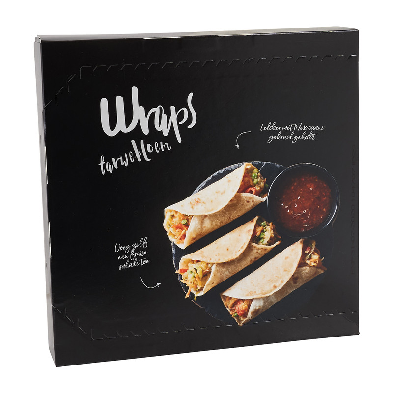 Tarwebloem wraps - 240 gram