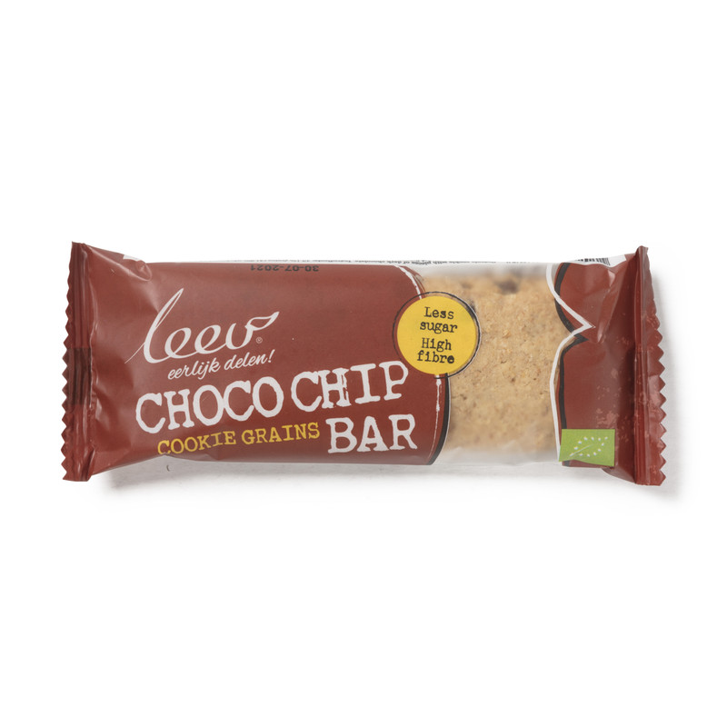 Leev bio cookie bar - chocolade - 35 g