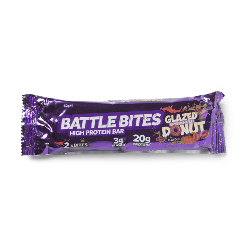 Battle Bites - eiwitreep glazed doughnut - 62 g
