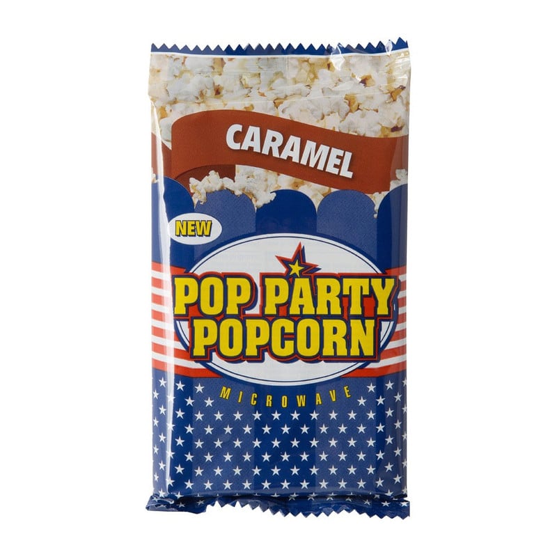 Magnetronpopcorn - caramel 