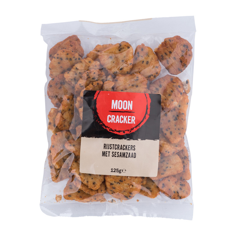 Rijstcrackers met sesamzaad - 125 g