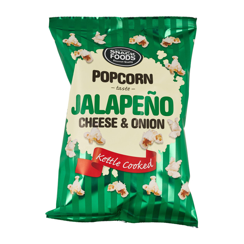 Popcorn - jalapeno, kaas en ui - 65 g
