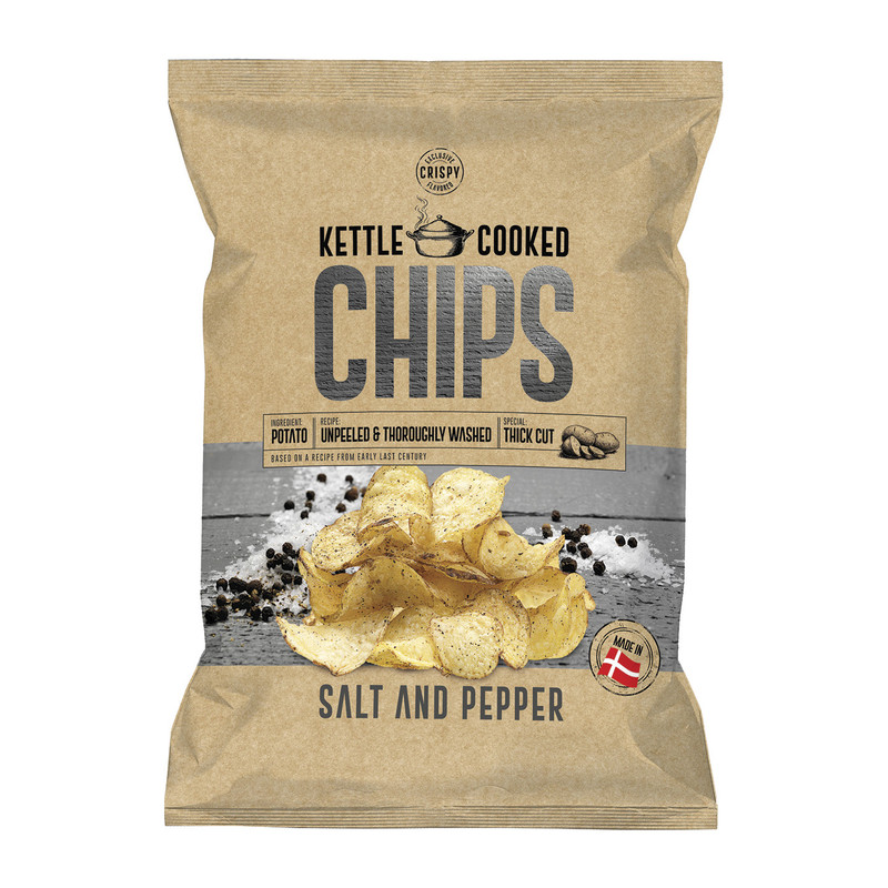 Kettle chips - zeezout en peper - 150 gram