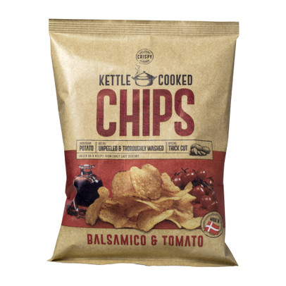 Kettle Cooked Chips - balsamico en tomaat - 150 gram