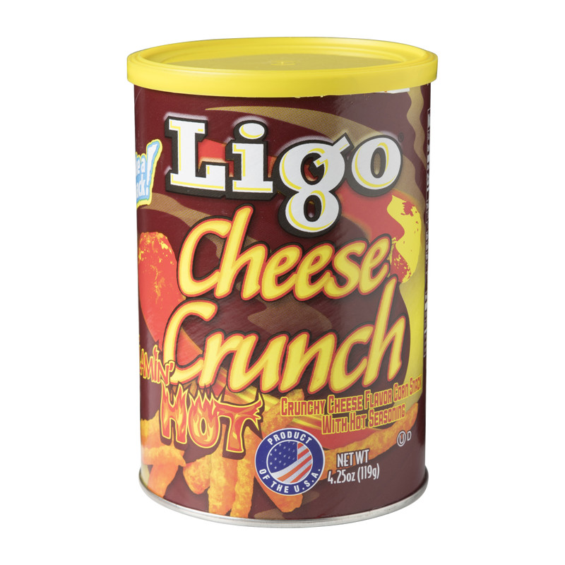 Ligo - Cheese Crunche Hot - 119 gram