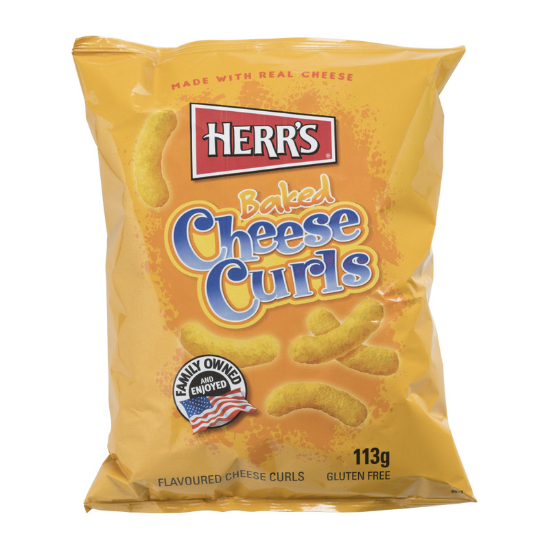 Herr's cheese curls - 113 gram