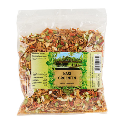 Asli nasi groenten - 100 gram