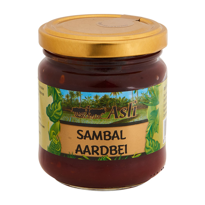 Asli sambal aardbei - 225 g