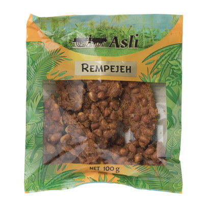 Asli rempejeh - gekruide pindakoeken - 100 g