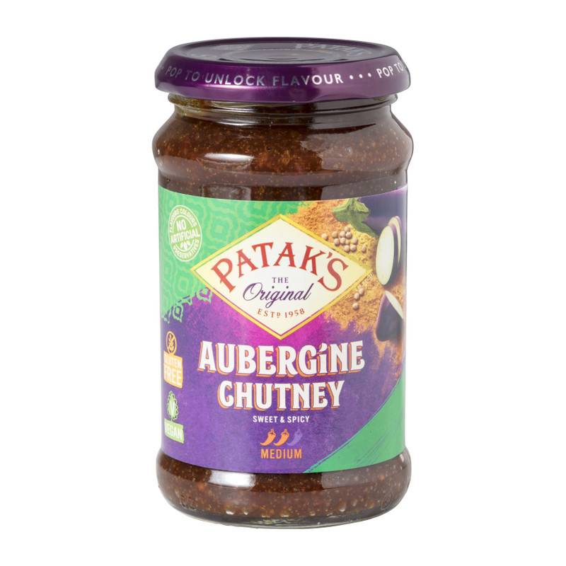 Aubergine Chutney - Patak's - 312 g