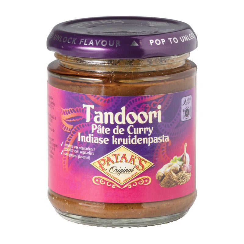Indiase tandoori kruidenpasta - Patak&apos;s - 170 g