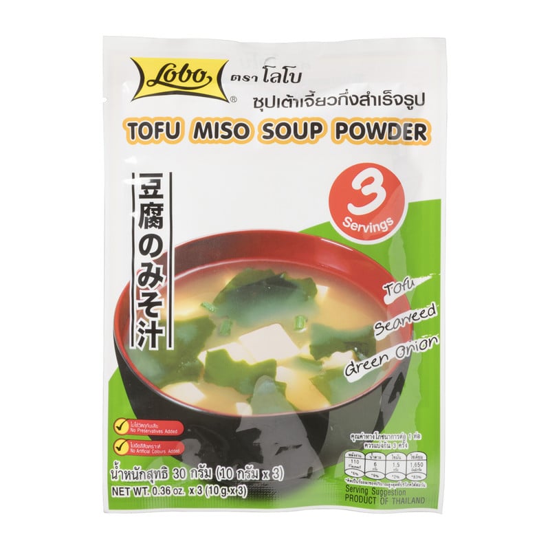 Instant tofu miso soep - 30 g