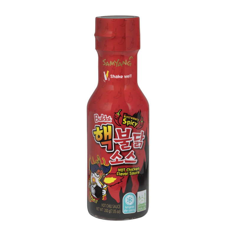 Samyang Buldak hete chilisaus chicken flavour 200 g