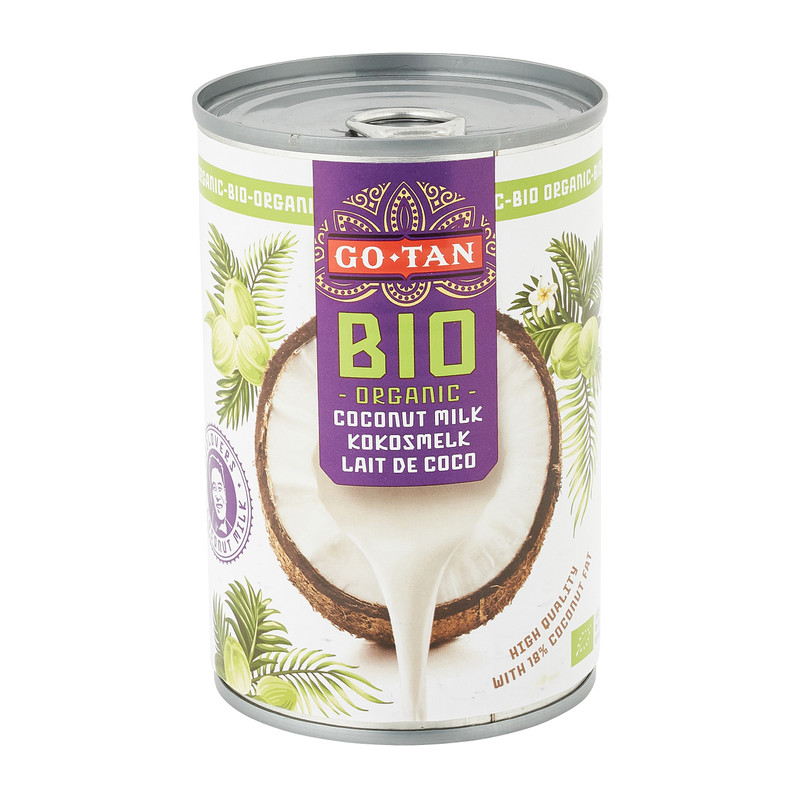 Go-Tan kokosmelk - bio - 400 ml