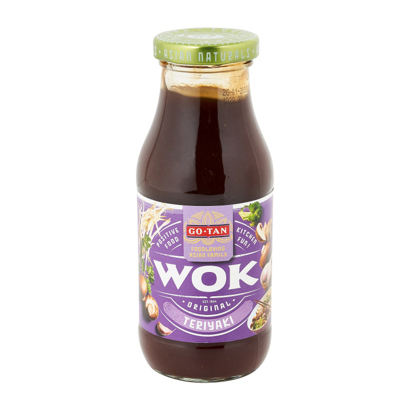 Go-Tan woksaus - teriyaki - 240 ml