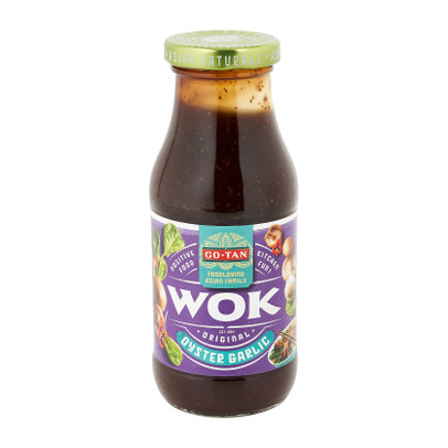 Go-Tan woksaus - oyster garlic - 240 ml 