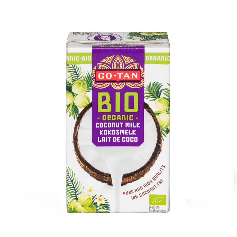 Go-Tan kokosmelk - bio - 250 ml