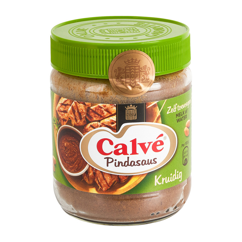 Calvé Pindasaus kruidig – 350 g