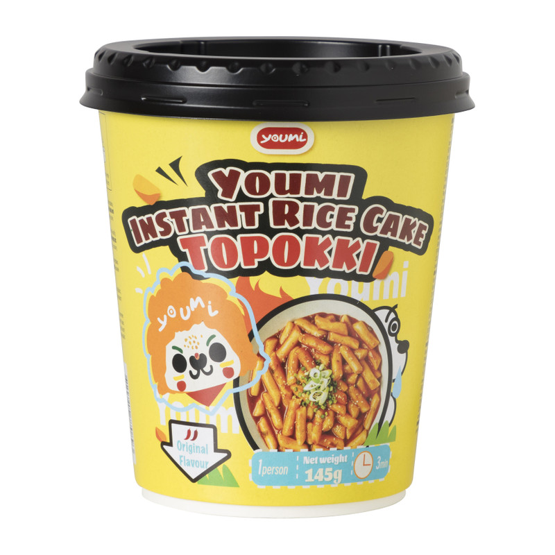Topokki rice cake - Youmi original - 145 gram