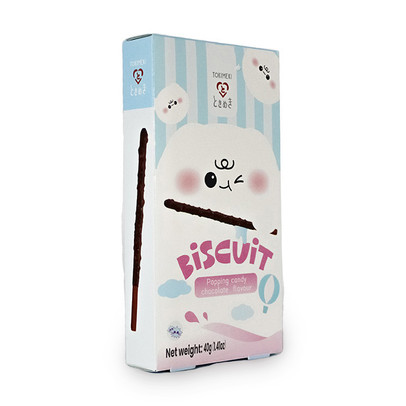 Biscuit stick - popping candy - 40 gram