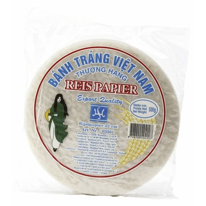 Rijstpapier voor loempia's - 500 gram