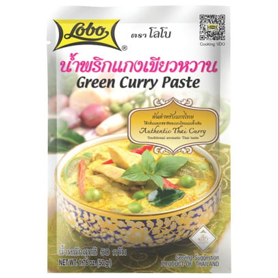 Groene currypasta - 50 gram