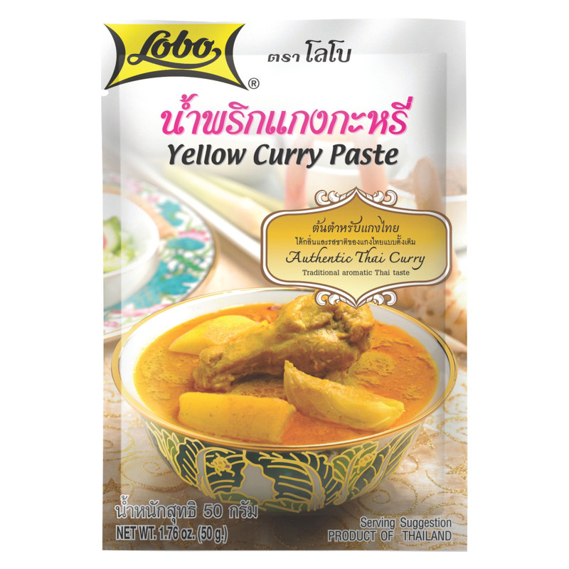 Gele currypasta - 50 gram
