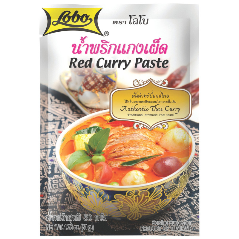 Rode currypasta - 50 gram