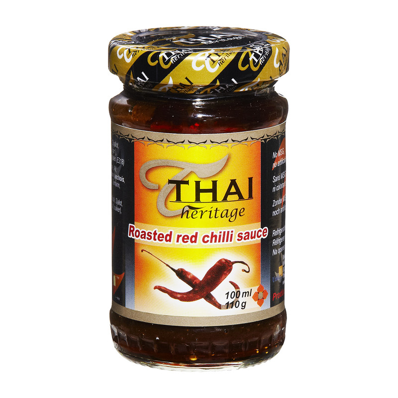 Thai geroosterde rode chilli saus - 110 gram