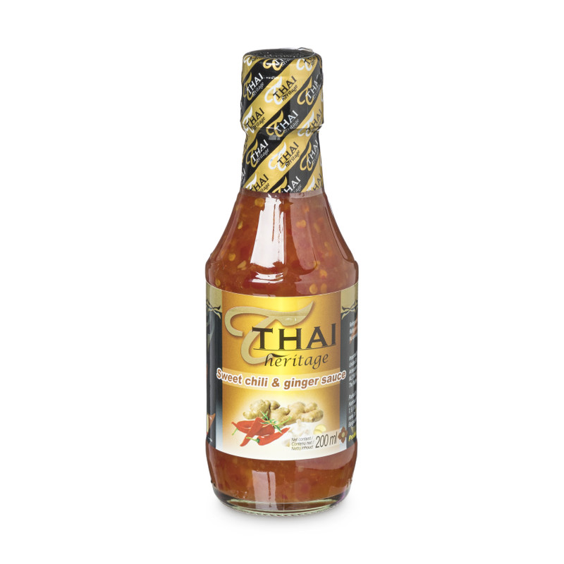 Thai hertiage zoete chili & gember saus - 200 ml