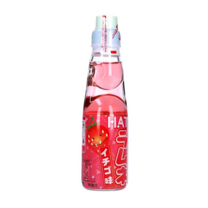 Ramune drankje - aardbei - 200 ml