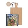 Serveerplank met kookboek - van de gril op de plank 