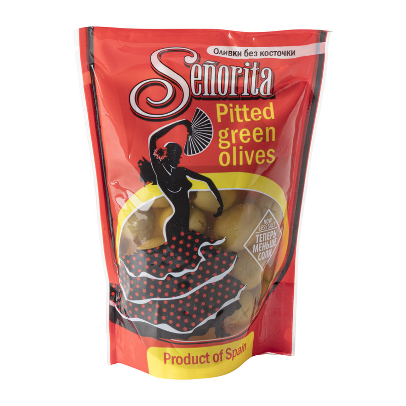 Senorita groene olijven zonder pit - 200 ml