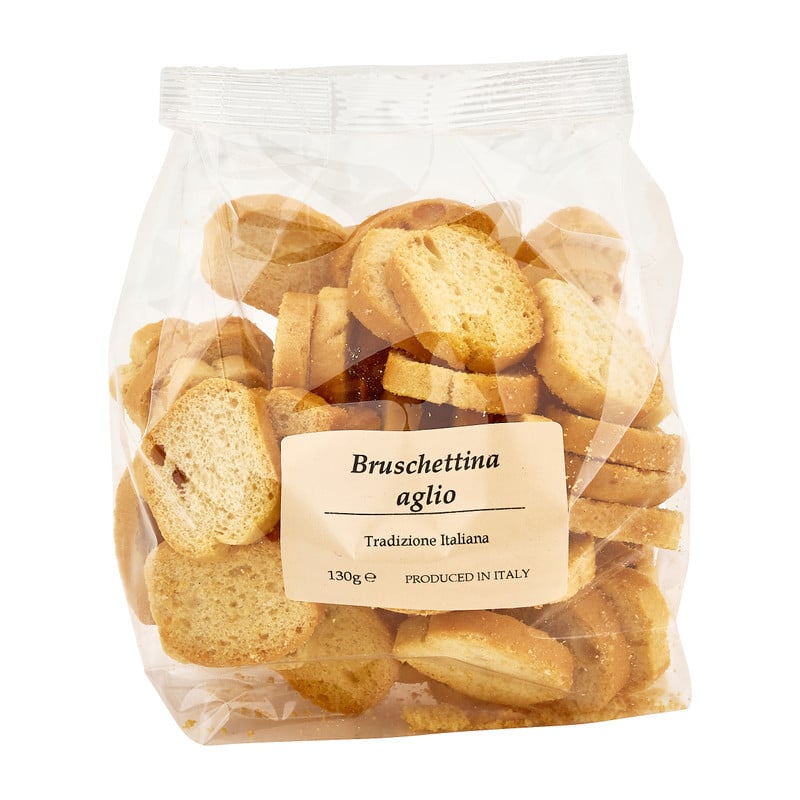 Bruschettine met donkere olijven - 130 g