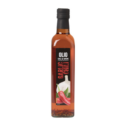 Olio knoflook chili olie - 500 ml