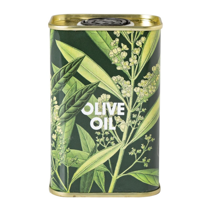 Olijfolie in blik