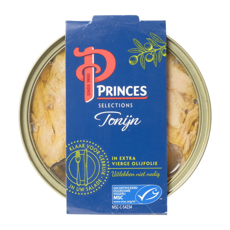 Tonijnstukken - olijfolie - 120 gram