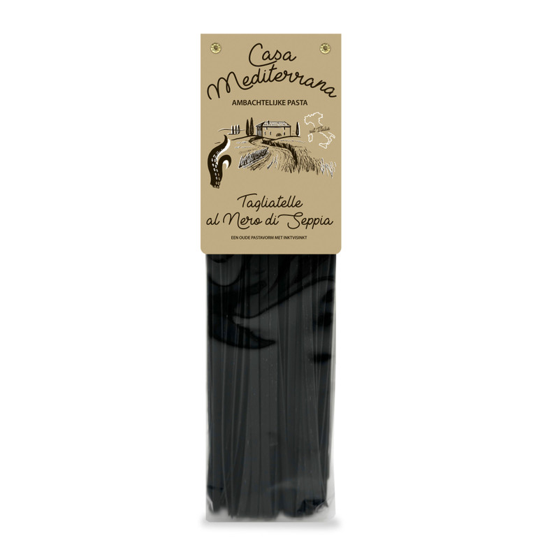 Tagliatelle inktvis - 500 gram