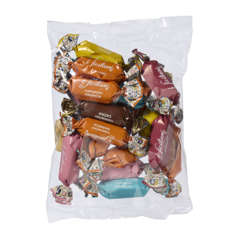 Blik met nougat - groen - 250 gram 