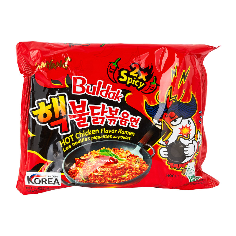 Samyang noodles - hot chicken - double spicy
