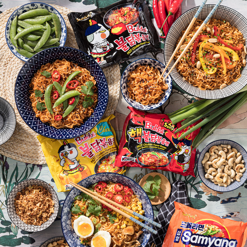 Noodles - hot chicken - double spicy