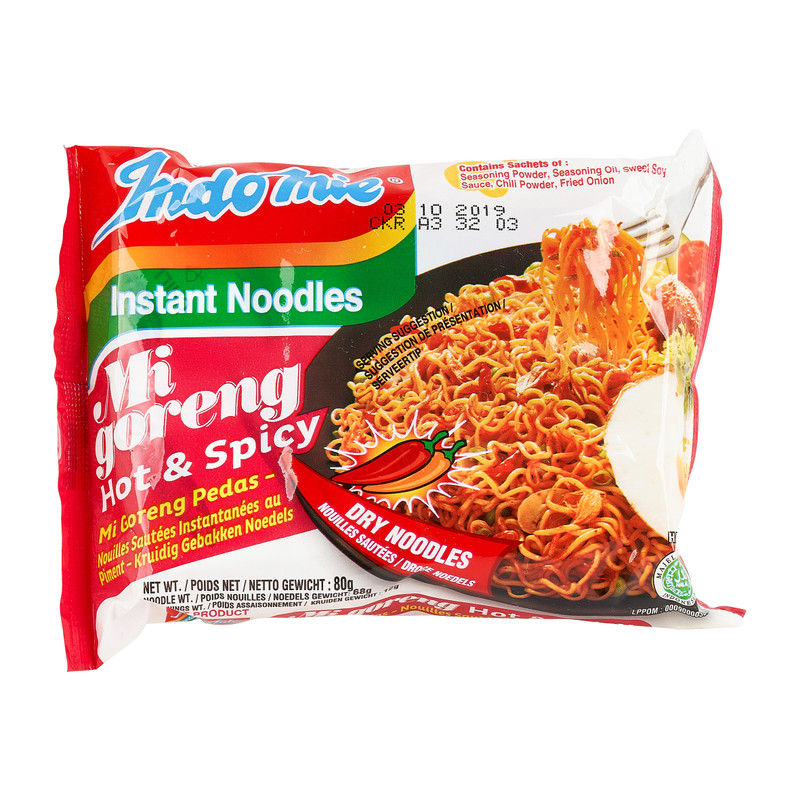 instant noodles - hot and spicy - 75g